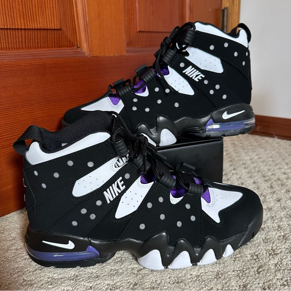 Nike Men’s Air Max 2 CB 94 Retro 'Black White Purple'  CZ7871-001 Size 10 BNWOB